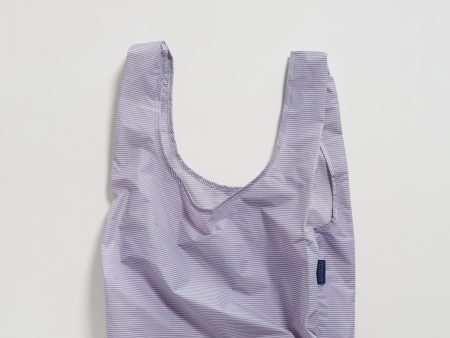 Baggu Standard Reusable Bag - Blue Microstripe Online now