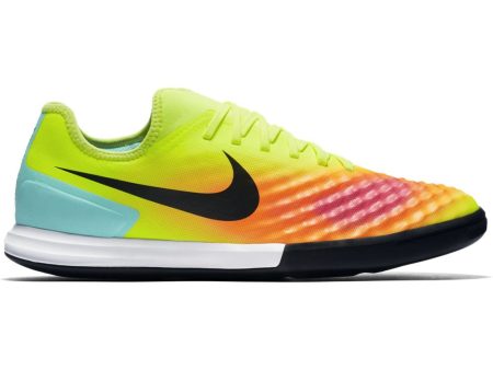 Nike MagistaX Finale II TF Turf Shoes -  Volt Black-Total Orange-Pink Blast For Sale