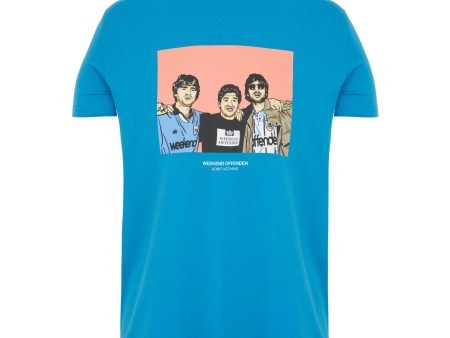 Weekend Offender Diego T-Shirt - Napoli Blue Fashion