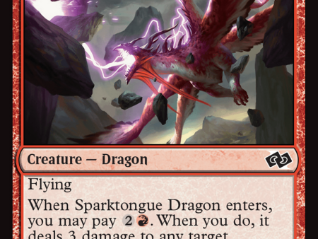 Sparktongue Dragon [Foundations Jumpstart] For Cheap