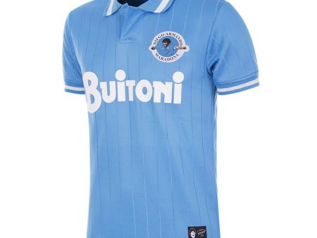 COPA Football Maradona X COPA Napoli 1986-87 Retro Football Shirt Supply