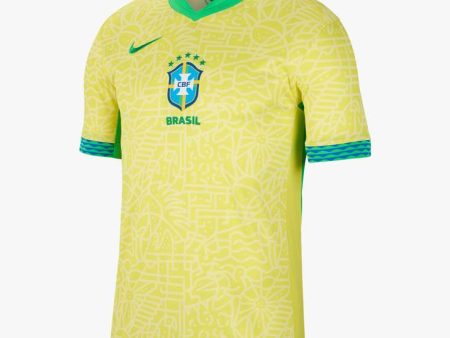 Nike Brazil 2024 25 Home Mens Stadium Jersey Supply