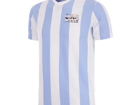 COPA Football Argentina 1986 World Champions Embroidery T-Shirt For Discount