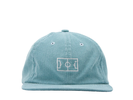 Goiaba E.C. - Campo 6-Panel Corduroy Hat - Sky Blue Sale