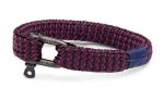 PIG & HEN - Sharp Simon Rope Bracelet - Navy Purple-Black Discount