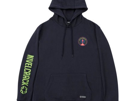 Nivelcrack Seoul Crest Hoodie - Navy For Cheap