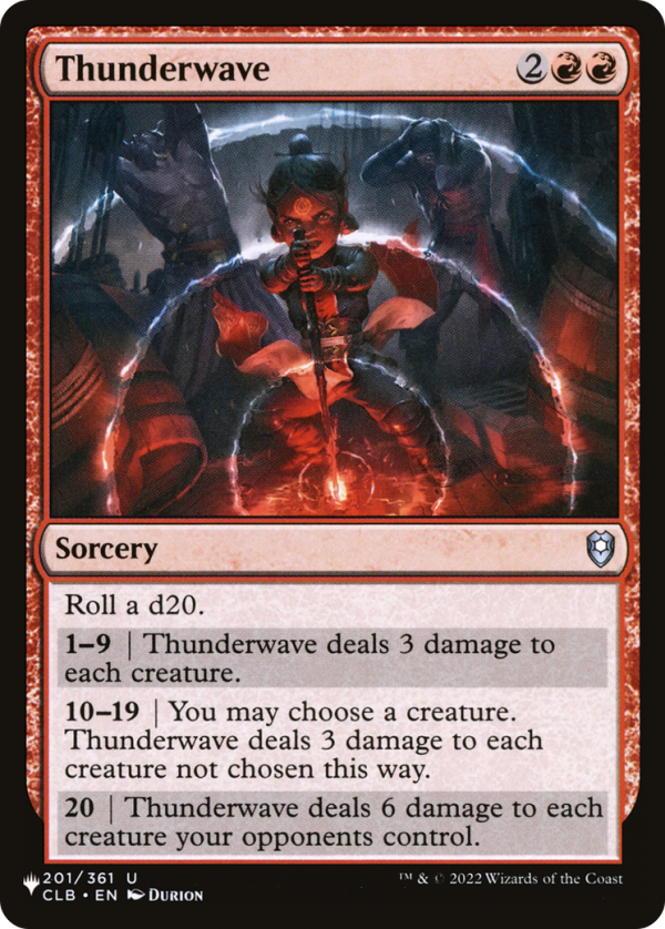 Thunderwave [The List Reprints] Sale