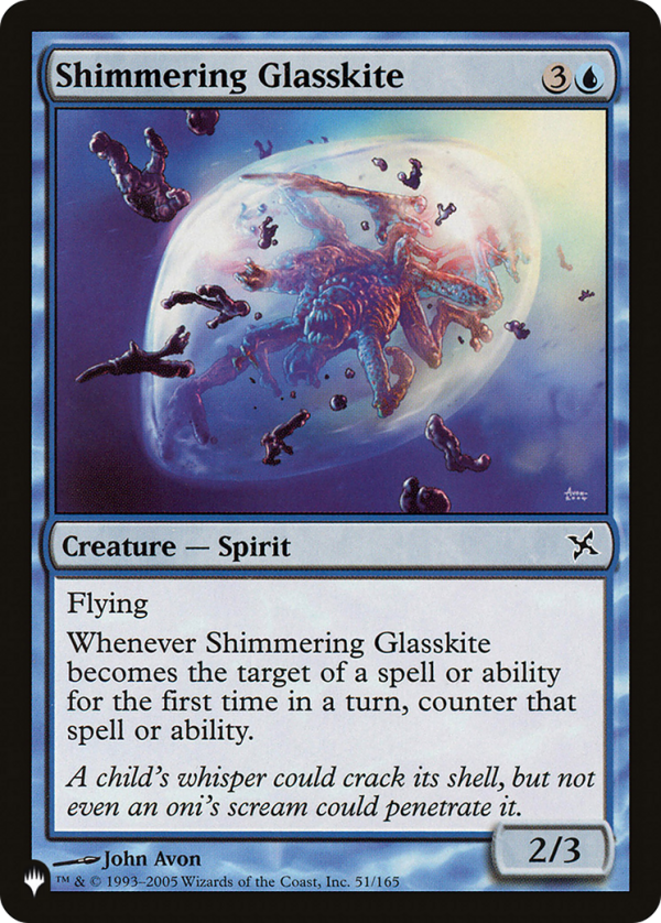 Shimmering Glasskite [The List Reprints] Supply