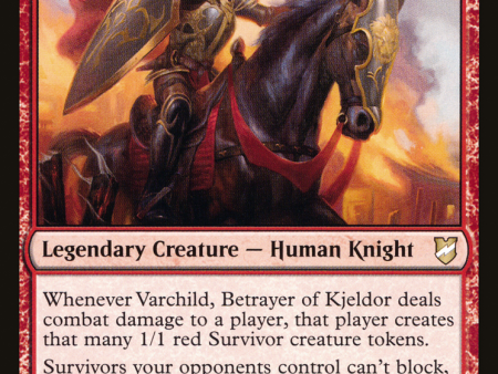 Varchild, Betrayer of Kjeldor [The List Reprints] Hot on Sale