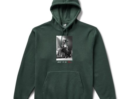 Primitive x Bob Marley Heartache Hoodie - Forest Green Discount