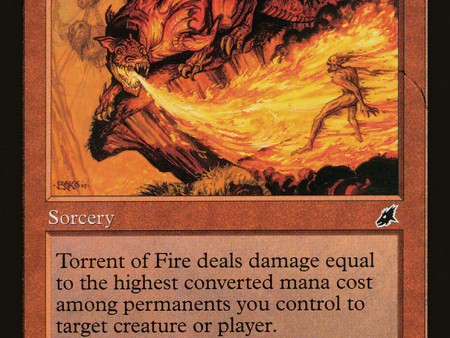 Torrent of Fire [The List Reprints] Sale