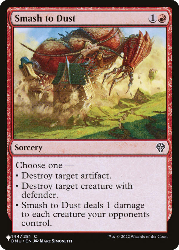 Smash to Dust [The List Reprints] Online now