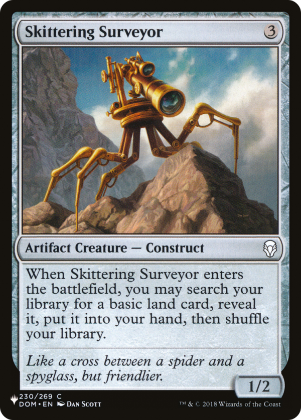 Skittering Surveyor [The List Reprints] Online