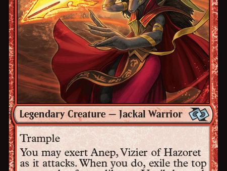 Anep, Vizier of Hazoret (Anime) [Foundations Jumpstart] Cheap