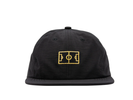 Goiaba E.C. - Campo 6-Panel Nylon Hat - Black Gold Sale