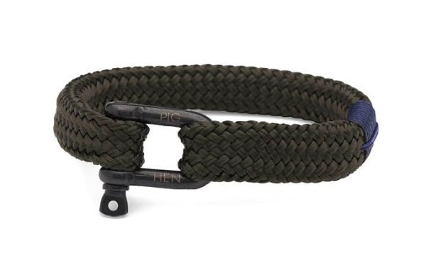 PIG & HEN - Reserva Ron Rope Bracelet - Army Cheap