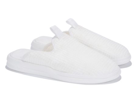 Lusso Cloud Pelli Waffle - Bright White Lily Discount