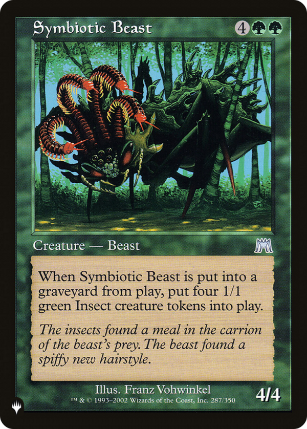 Symbiotic Beast [The List Reprints] Sale