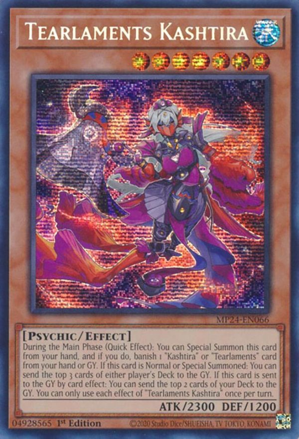 Tearlaments Kashtira [MP24-EN066] Prismatic Secret Rare Online Sale