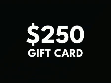 $ 250 Gift Card Online Hot Sale