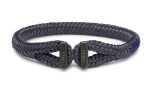 PIG & HEN - Icy Ike Rope Bracelet - Slate Gray-Black Fashion