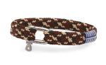 PIG & HEN - Sharp Simon Rope Bracelet - Ochre Sand Brown Camo Hot on Sale