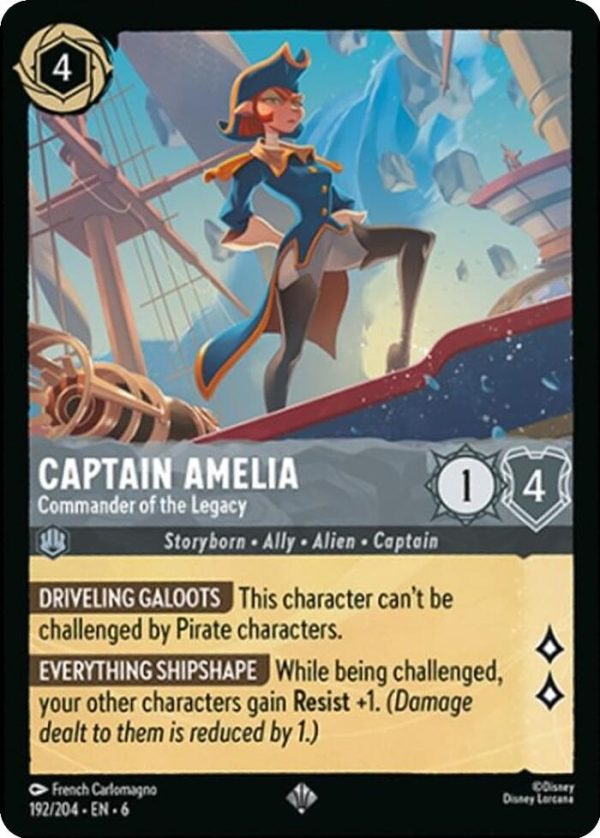 Captain Amelia - Commander of the Legacy (192 204) [Azurite Sea] on Sale