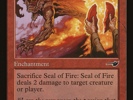 Seal of Fire [The List Reprints] Sale