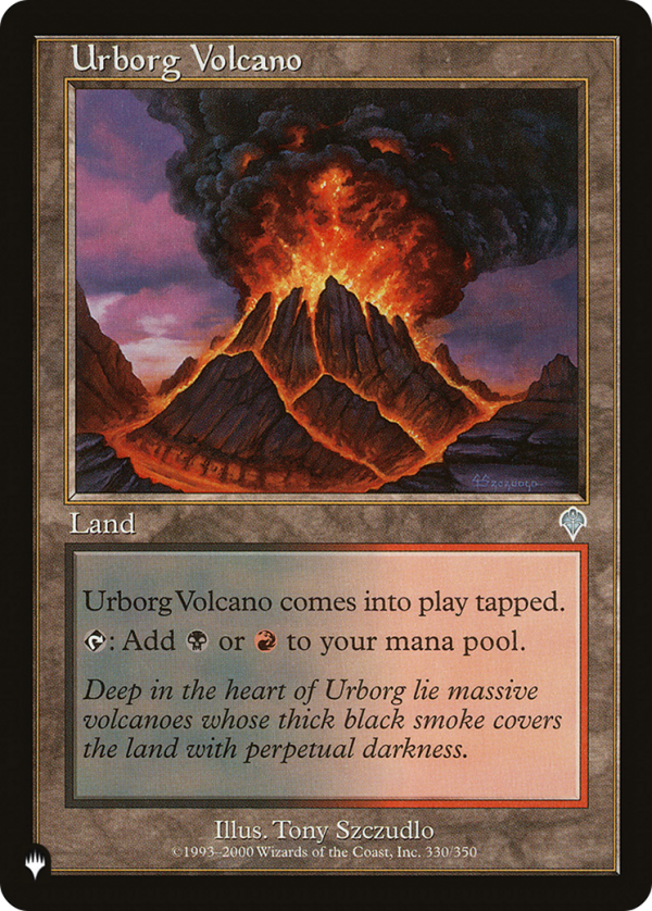 Urborg Volcano [The List Reprints] on Sale