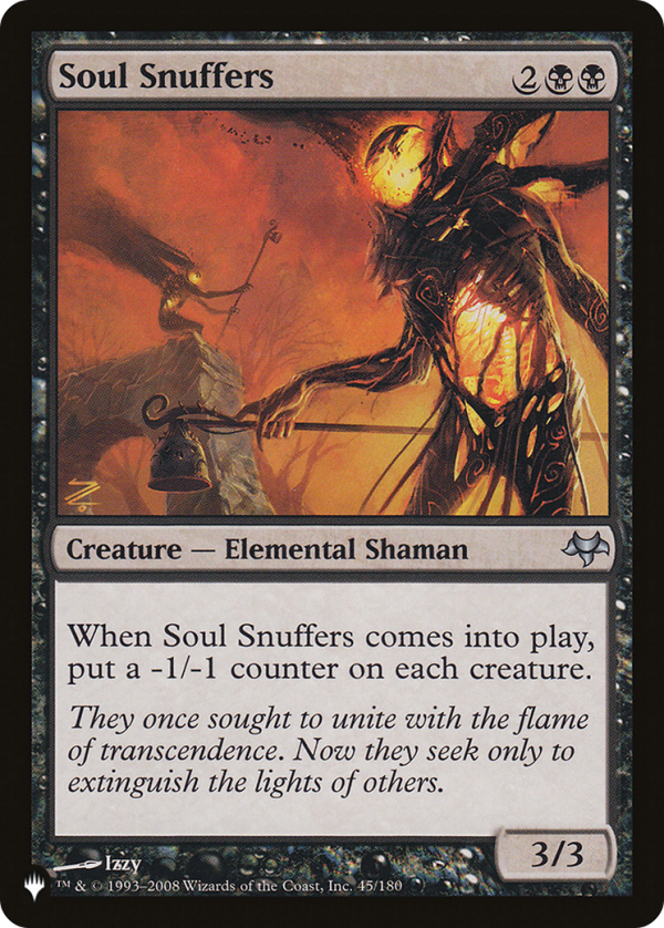 Soul Snuffers [The List Reprints] Fashion