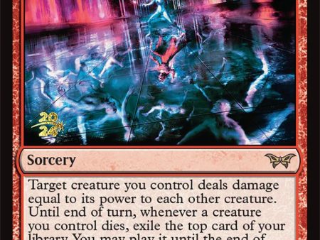 Waltz of Rage [Duskmourn: House of Horror Prerelease Promos] Fashion