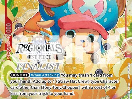 Tony Tony.Chopper (Online Regional 2024 Vol. 3) [Finalist] [One Piece Promotion Cards] Discount