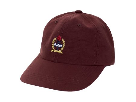 Belief NYC Liberty 6 Panel - Burgundy Online Sale