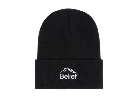 Belief NYC Summit Beanie - Black Supply