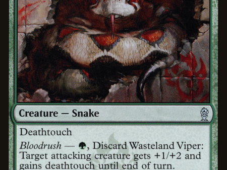 Wasteland Viper [The List Reprints] For Discount