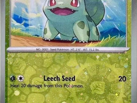 Bulbasaur (001 165) (Cosmos Holo) (Costco Exclusive) [Miscellaneous Cards] For Cheap