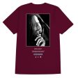 Primitive x Bob Marley Life Forever Tee - Burgundy Online now