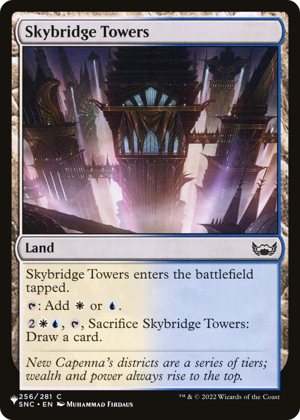 Skybridge Towers [The List Reprints] For Discount