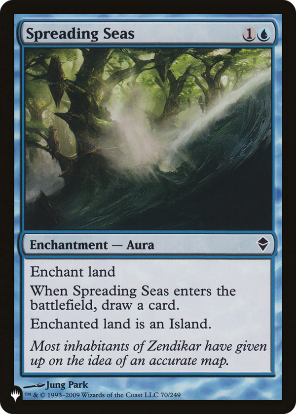 Spreading Seas [The List Reprints] For Cheap