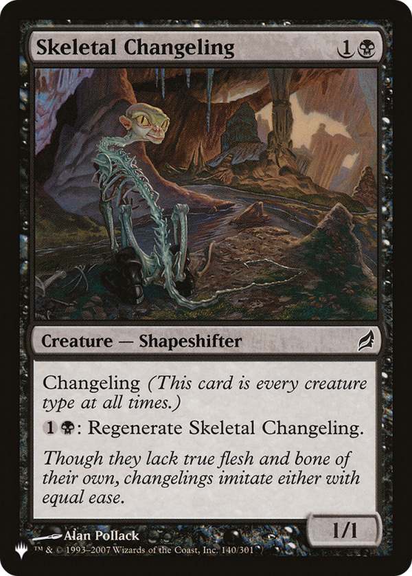 Skeletal Changeling [The List Reprints] Online now