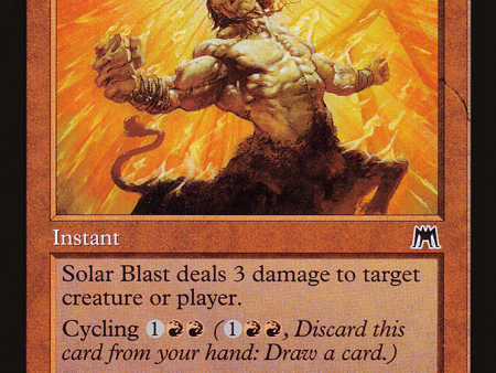 Solar Blast [The List Reprints] Hot on Sale