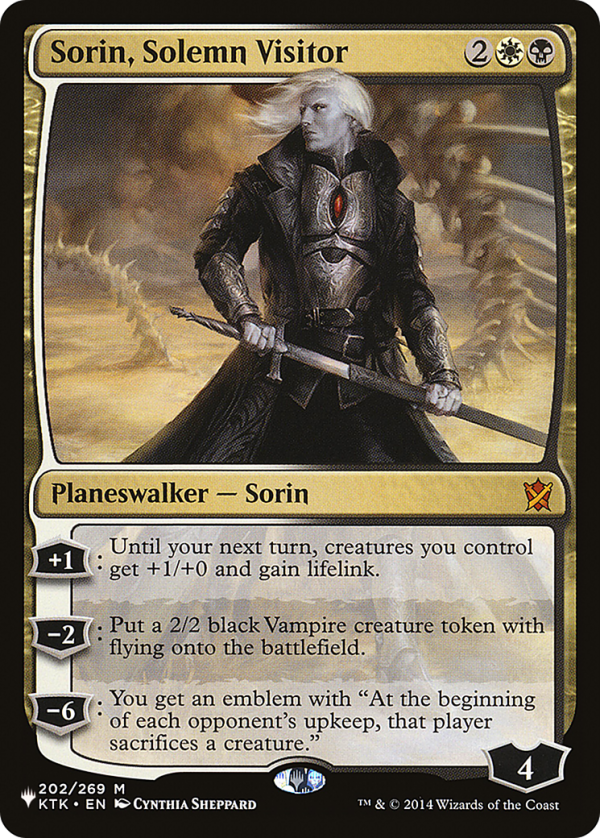 Sorin, Solemn Visitor [The List Reprints] Online Hot Sale