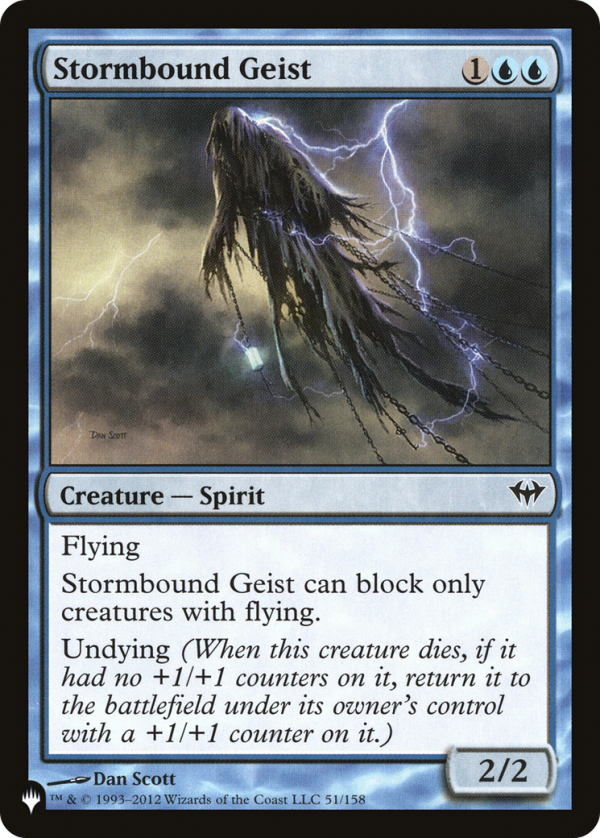 Stormbound Geist [The List Reprints] Online Hot Sale